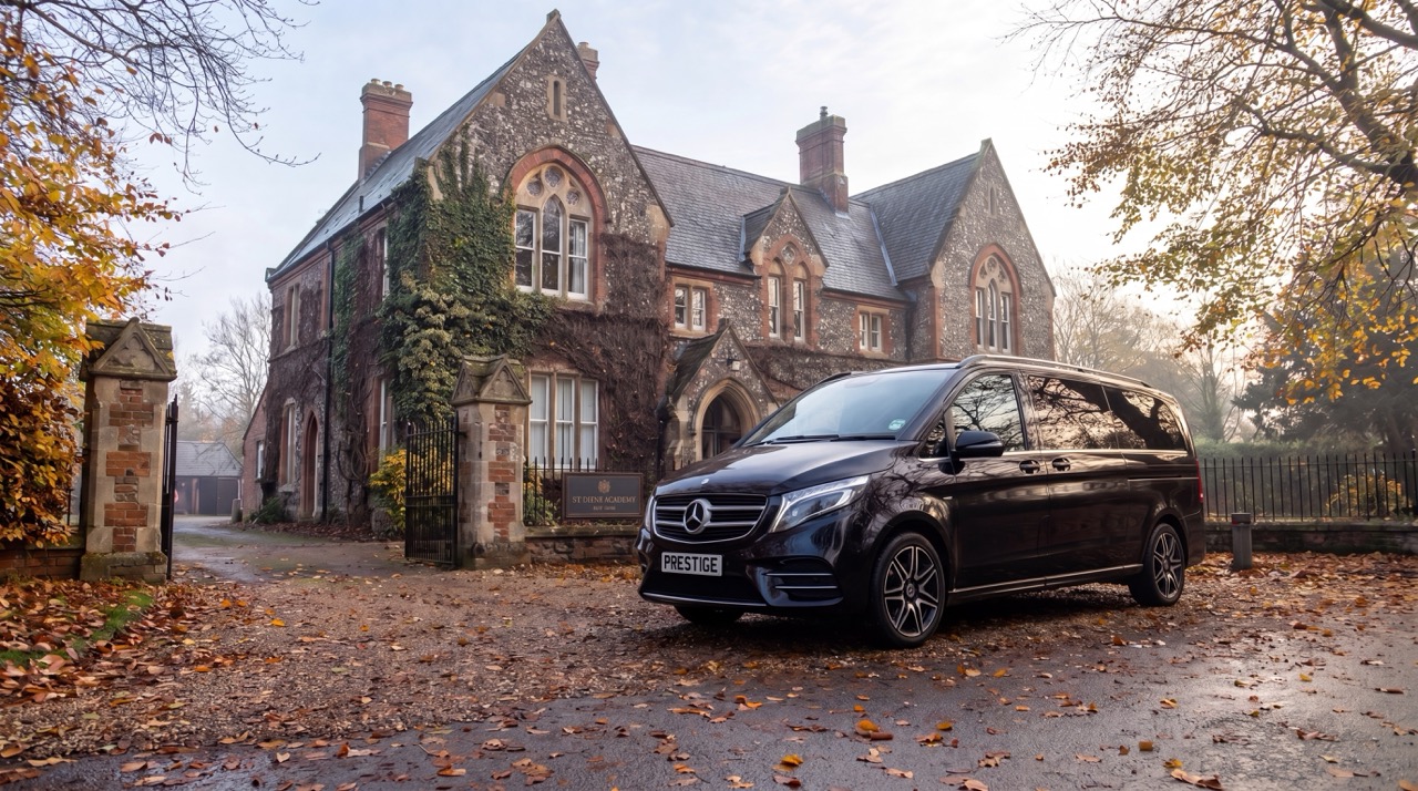 Mercedes V-Class for safeguarded school transport — Milton Keynes