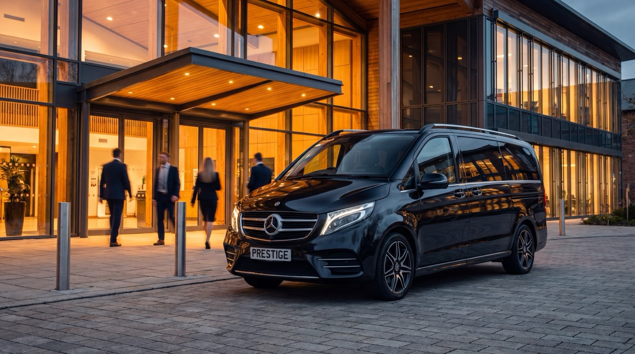 Mercedes V-Class fleet for event and group transport — Milton Keynes